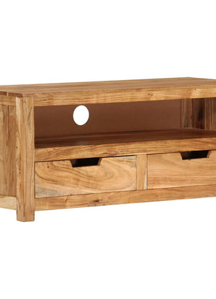 Tv-Meubel 88X35X40 Cm Massief Acaciahout