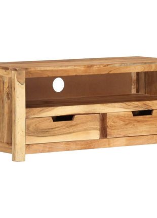 Tv-Meubel 88X35X40 Cm Massief Acaciahout