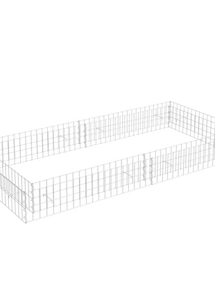 Gabion Plantenbak Verhoogd Gegalvaniseerd Staal