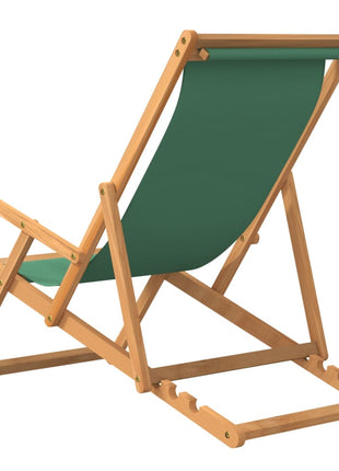 Strandstoel Inklapbaar Massief Teakhout