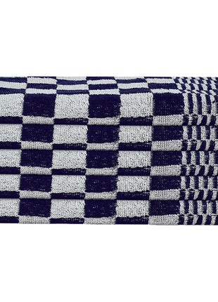 10-delige Keukendoekenset katoen blauw en wit