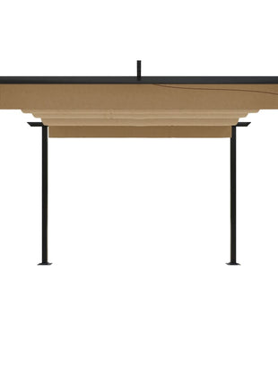 Tuinprieel Met Uittrekbaar Dak 3X3 M