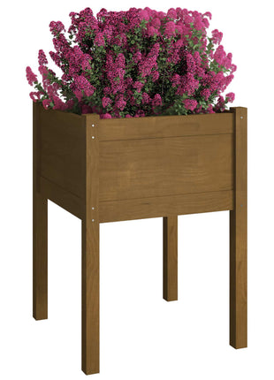 Plantenbaken 50X50X70 Cm Massief Grenenhout