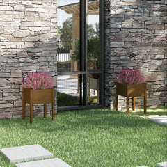 Plantenbaken 50X50X70 Cm Massief Grenenhout