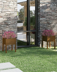 Plantenbaken 50X50X70 Cm Massief Grenenhout