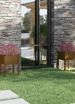 Plantenbaken 50X50X70 Cm Massief Grenenhout