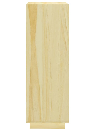 Boekenkast / Kamerscherm 40X35X Massief Grenenhout Naturel