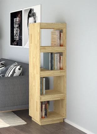 Boekenkast / Kamerscherm 40X35X Massief Grenenhout Naturel
