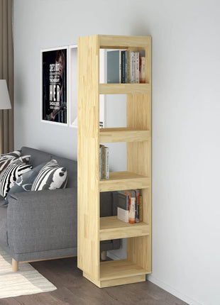 Boekenkast / Kamerscherm 40X35X Massief Grenenhout Naturel