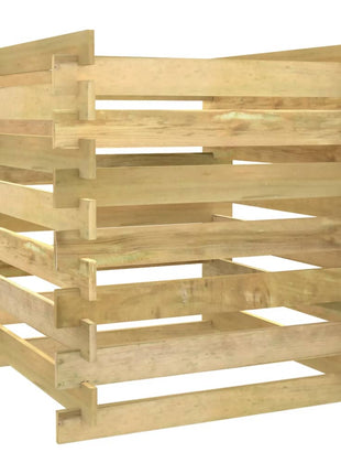 Tuincompostbak Gelat Geïmpregneerd Grenenhout