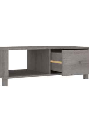 Salontafel Hamar 100X55X35 Cm Massief Grenenhout