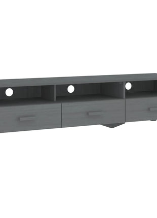 Tv-Meubel Hamar 158X40X40 Cm Massief Grenenhout