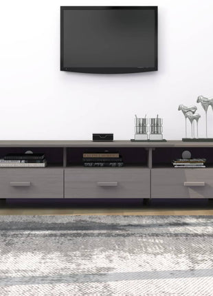 Tv-Meubel Hamar 158X40X40 Cm Massief Grenenhout