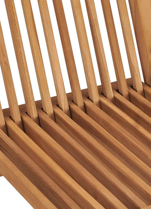 Tuinstoelen 8 st inklapbaar massief teakhout
