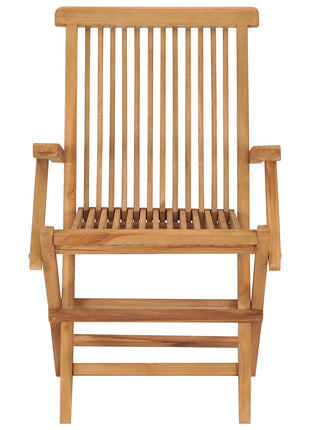 Tuinstoelen 6 st inklapbaar massief teakhout