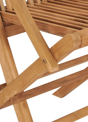 Tuinstoelen 6 st inklapbaar massief teakhout