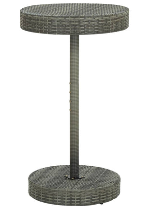 3-Delige Tuinbarset Met Kussens Poly Rattan