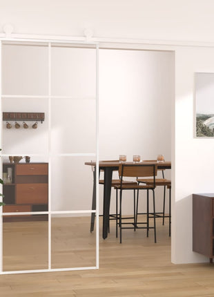 Schuifdeur 102,5X205 Cm Esg-Glas En Aluminium