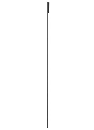 Schuifdeur Esg-Glas En Aluminium Zwart