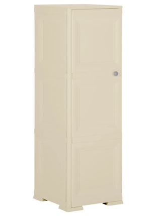 Opbergkast Hout-Look Kunststof Angora Wit