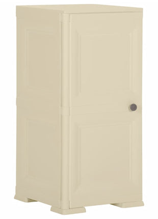 Opbergkast Hout-Look Kunststof Angora Wit