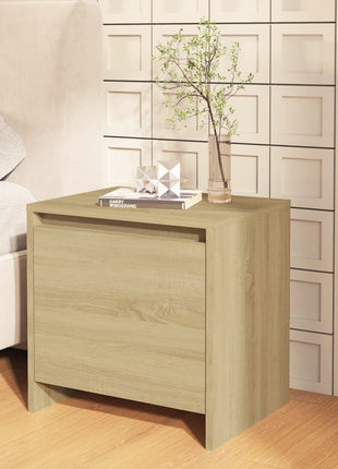 Nachtkastjes 45X34X44,5 Cm Bewerkt Hout Kleur