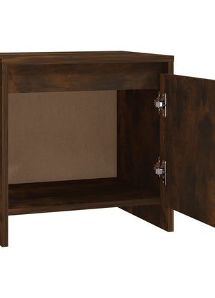 Nachtkastjes 45X34X44,5 Cm Bewerkt Hout Kleur