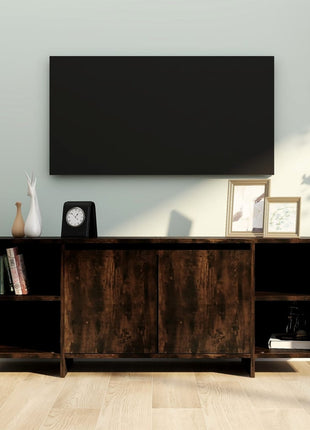 Tv-Meubel 130X35X50 Cm Bewerkt Hout Kleurig