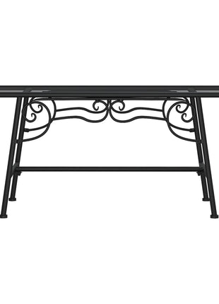 Boombank 110 Cm Staal Zwart