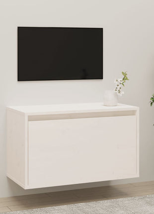 Wandkast 60X30X35 Cm Massief Grenenhout