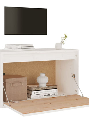 Wandkast 60X30X35 Cm Massief Grenenhout