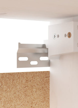 Wandkast 60X30X35 Cm Massief Grenenhout