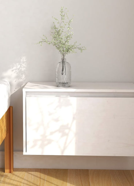 Wandkast 60X30X35 Cm Massief Grenenhout