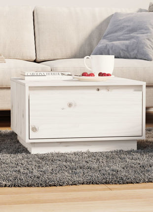 Salontafel 55X56X32 Cm Massief Grenenhout