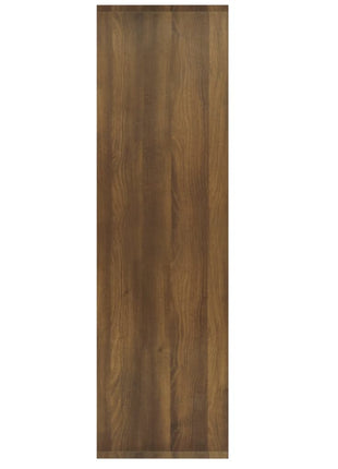 Boekenkast/Kamerscherm 80X30X103 Cm Bewerkt Hout Bruin Eiken