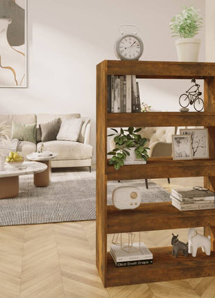 Boekenkast/Kamerscherm 80X30X135 Cm Bewerkt Hout