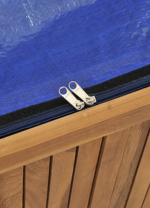 Tuinbox 114x50x58 cm massief teakhout