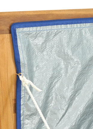 Tuinbox 175x50x55 cm massief teakhout