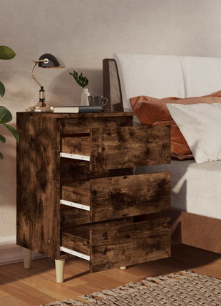 Nachtkastjes Met Houten Poten 40X35X69 Cm