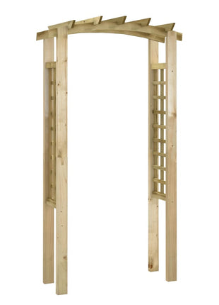 Tuinboog 110X60X210 Cm Geïmpregneerd Massief Grenenhout