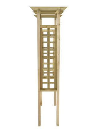 Tuinboog 110X60X210 Cm Geïmpregneerd Massief Grenenhout