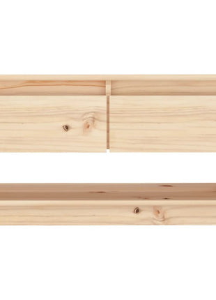 Tv-Meubel 74X34X40 Cm Massief Grenenhout