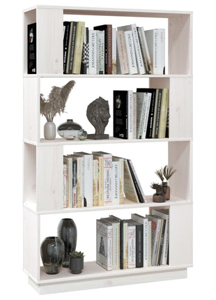 Boekenkast/Kamerscherm 80X25X132 Cm Massief Grenenhout