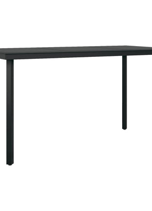 5-Delige Tuinset Pvc-Rattan Zwart