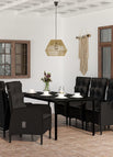 6 / 200 cm tafellengte / Zwart