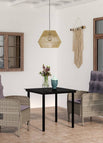 2 / 80 cm tafellengte / Grijs en zwart