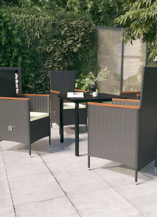3-Delige Tuinset Met Kussens