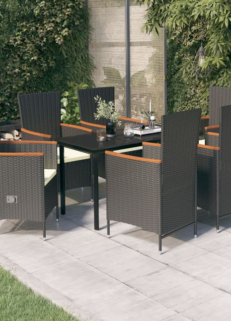 3-Delige Tuinset Met Kussens