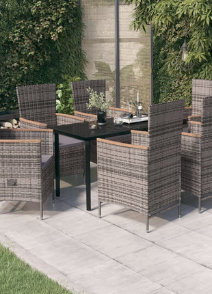 3-Delige Tuinset Met Kussens
