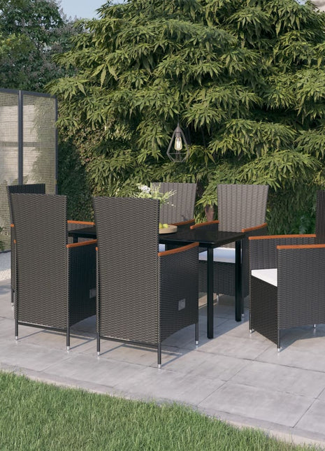 7-Delige Tuinset Met Kussens